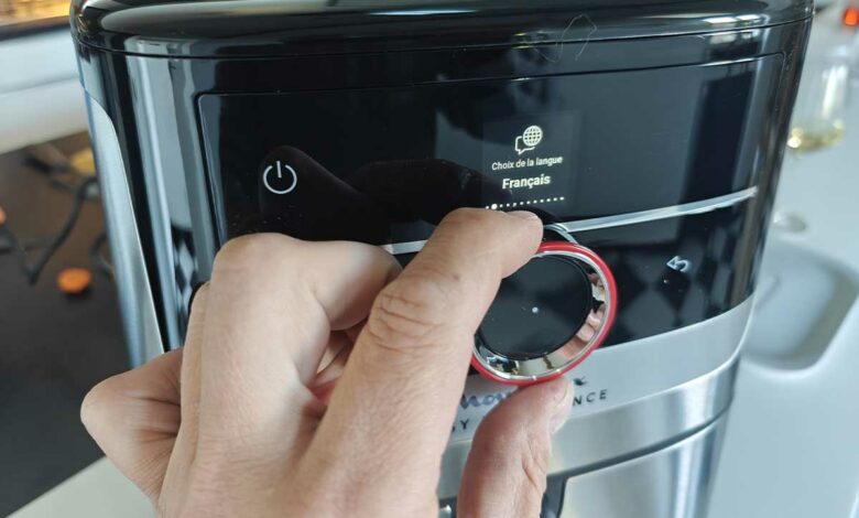 L'Airfryer Moulinex Easy Fry Smart & Silence.