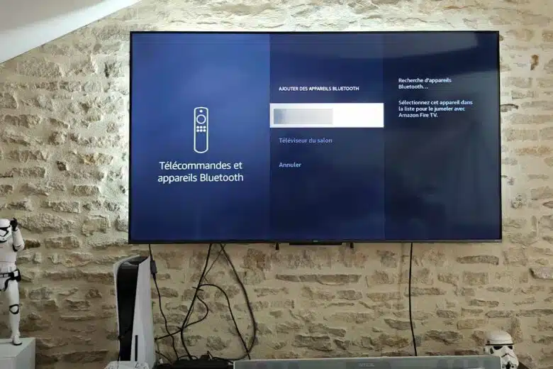 Le jumelage avec la Fire Stick Amazon.