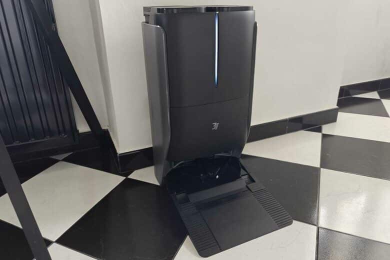 Installation de la base de recharge.
