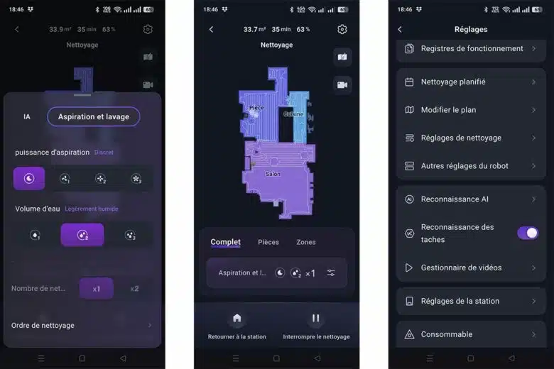 Une application fluide et intuitive.