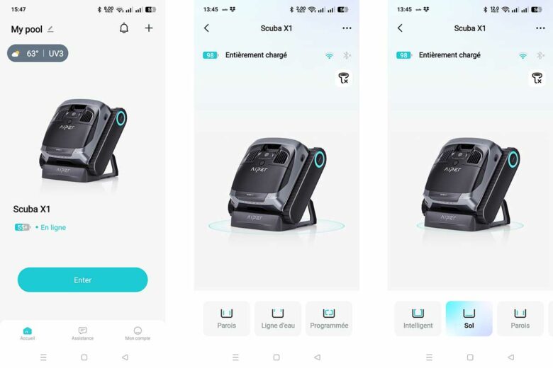 Une application dédiée, stable et complète.