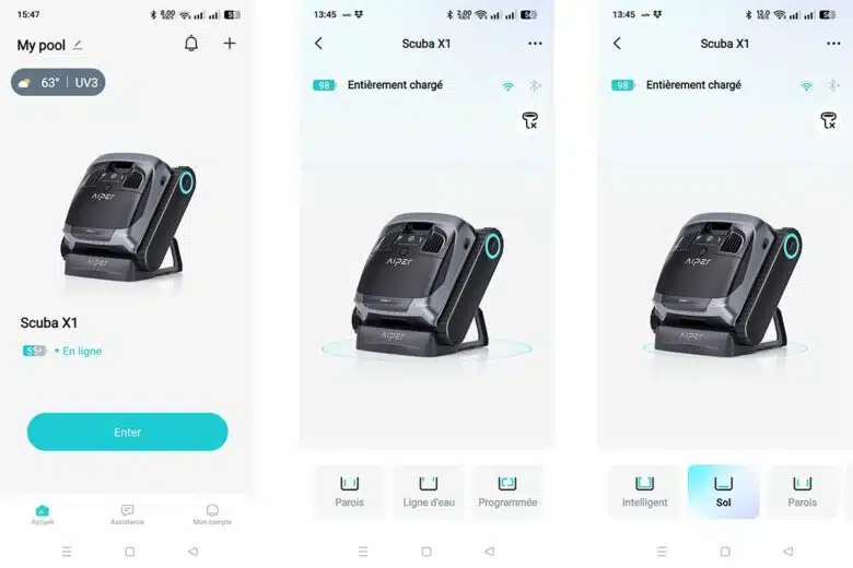 Une application dédiée, stable et complète.