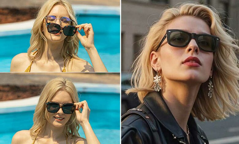 Les surlunettes sont une bonne alternative à des lunettes de soleil pour les porteurs de lunettes de vue.