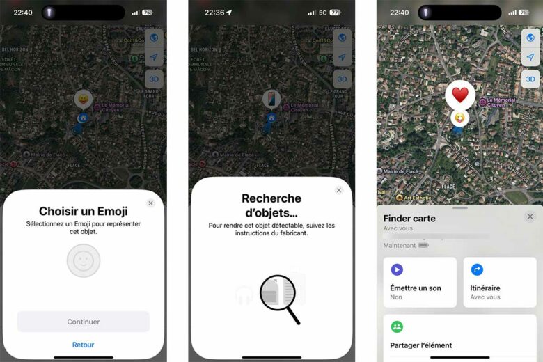 L'installation d'un traceur (sur iOS uniquement)