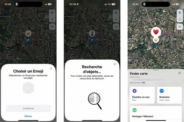 L'installation d'un traceur (sur iOS uniquement)