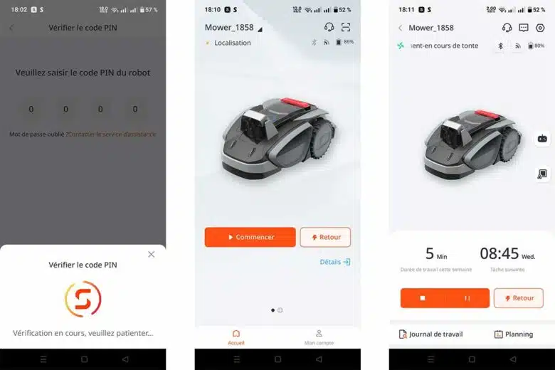 Une application intuitive et sans défaut.