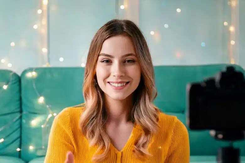 Une influenceuse générée par une IA.