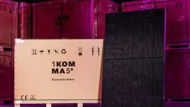 Un panneau photovoltaïque Full Black.