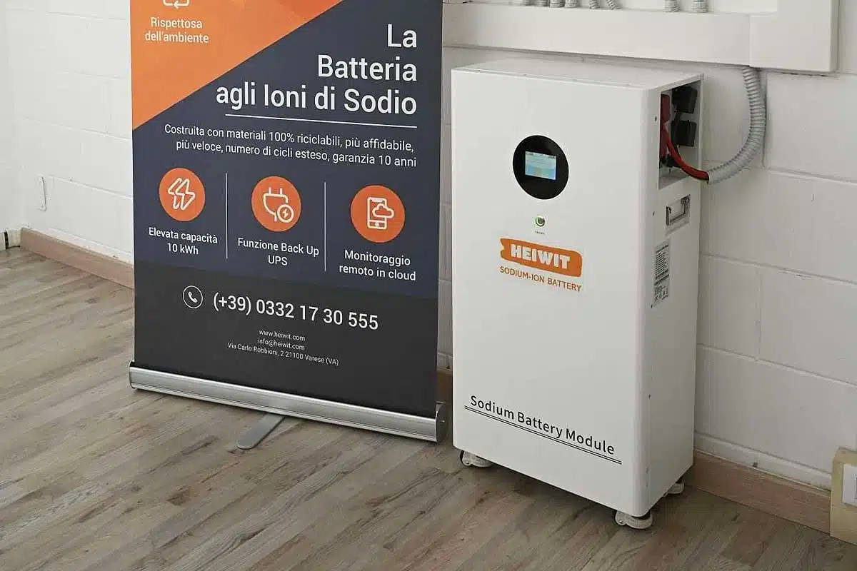 Une batterie résidentielle Sodium-ion développée par Heiwit.