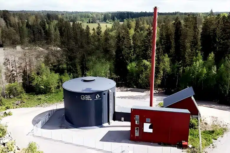 La plus grande batterie thermique à base de sable au monde.