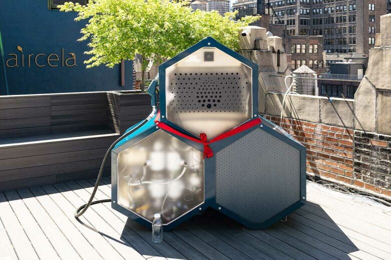 Une machine capable de synthétiser du carburant à partir de l'air.