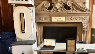 Caeli Énergie était présent lors du salon des Compagnons du Devoir pour présenter son produit.