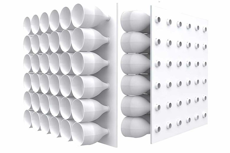 Principe de fabrication d'un Eco Cooler.