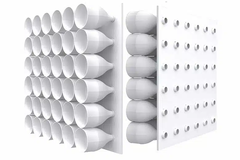Principe de fabrication d'un Eco Cooler.