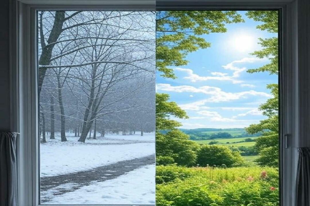 Technal a lancé en 2018 des fenêtres climatiques dont les montants en aluminium pouvaient chauffer ou rafraichir votre intérieur. Crédit photo (non contractuelle) : Alexandre Bonazzi pour NeozOne