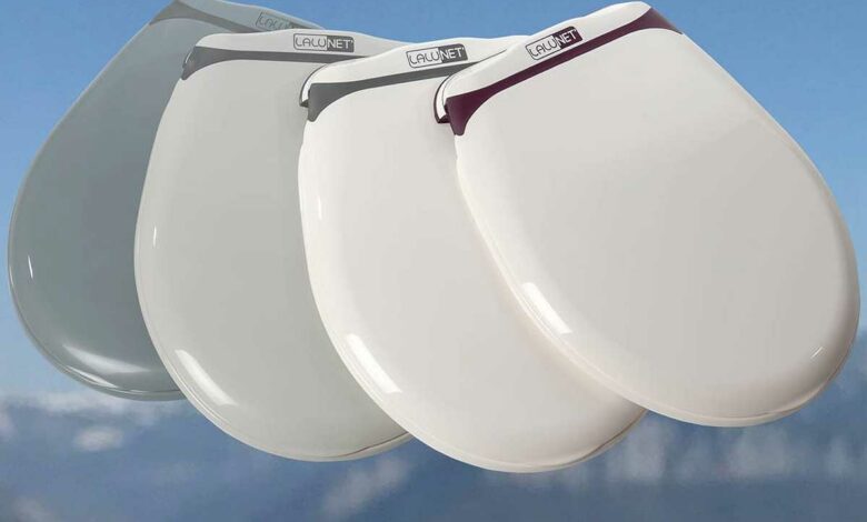 Enfin une lunette de toilettes sans charnières pour faciliter le nettoyage et garantir une hygiène parfaite.