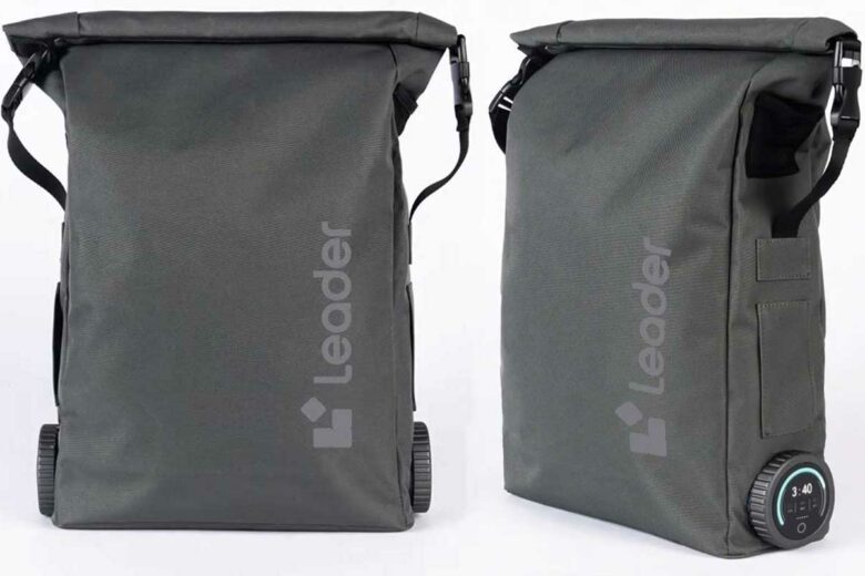 Un sac à dos qui lave et sèche le linge.