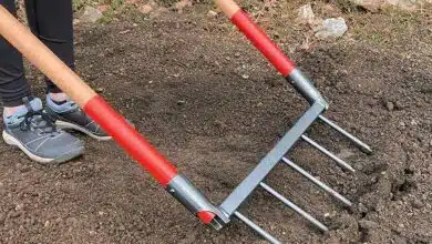 La grelinette, un outil de jardin inventé il y a plus de 50 ans.