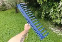 Le râteau réversible d'Outils Perrin.
