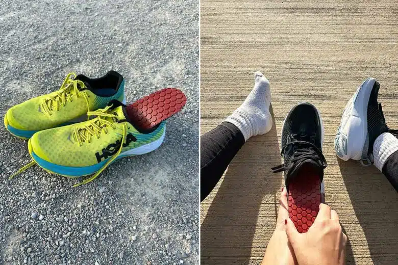 Une semelle qui rafraichit ou réchauffe vos pieds selon la saison et vos besoins.