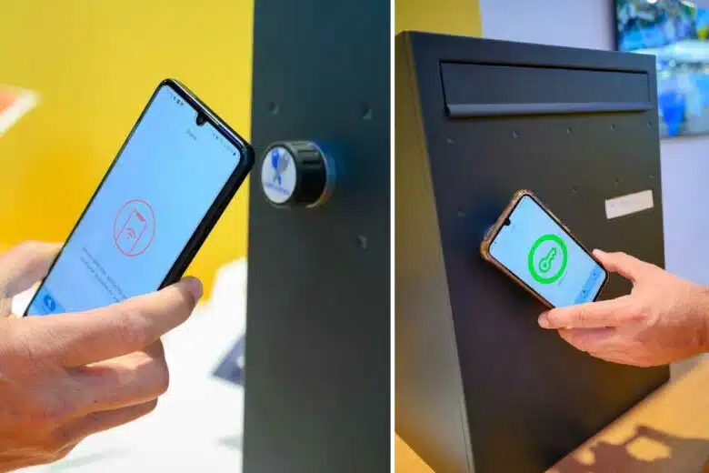 Une serrure connectée qui fonctionne sans fil, ni pile, et sans code secret à retenir.