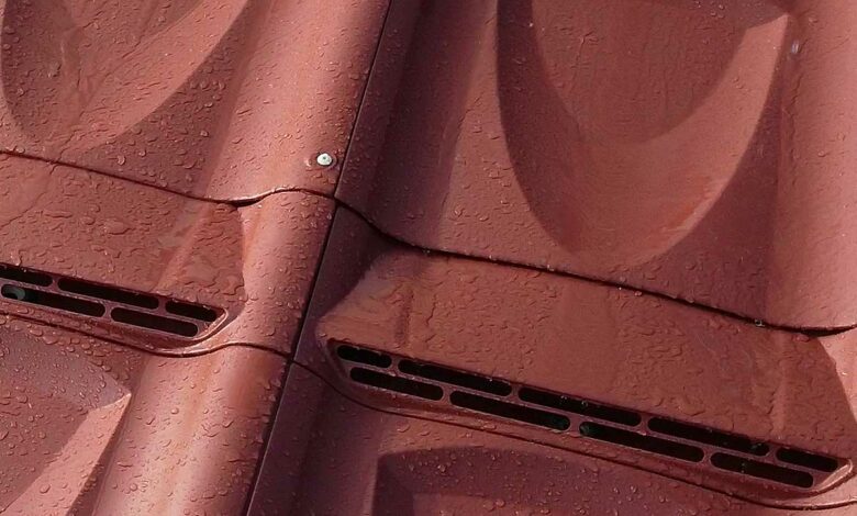 Des tuiles Cactite pour stocker l'eau de pluie.