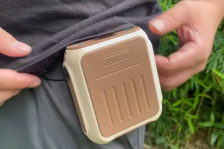 Ce ventilateur portable qui se place à la ceinture est actuellement en campagne de financement sur Kickstarter.