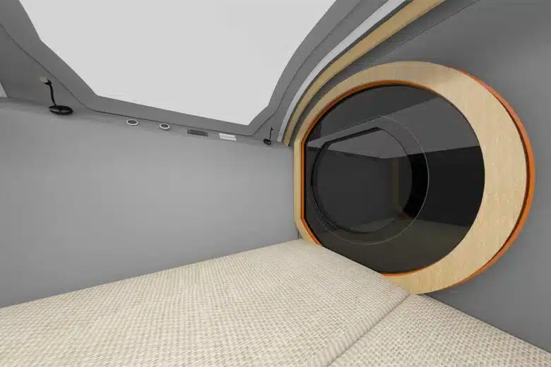 Un intérieur minimaliste et épuré.