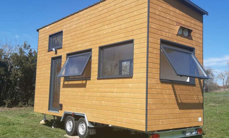 La tiny house de Stéphanie.