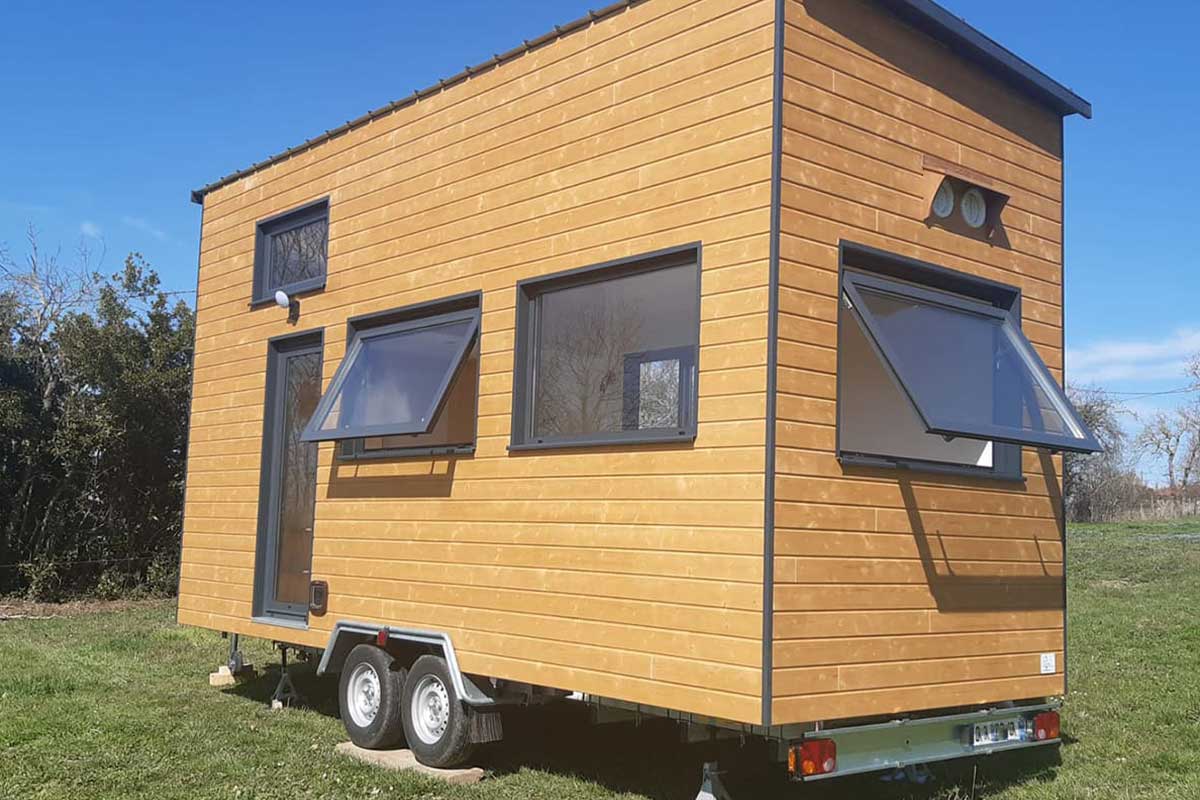 La tiny house de Stéphanie.