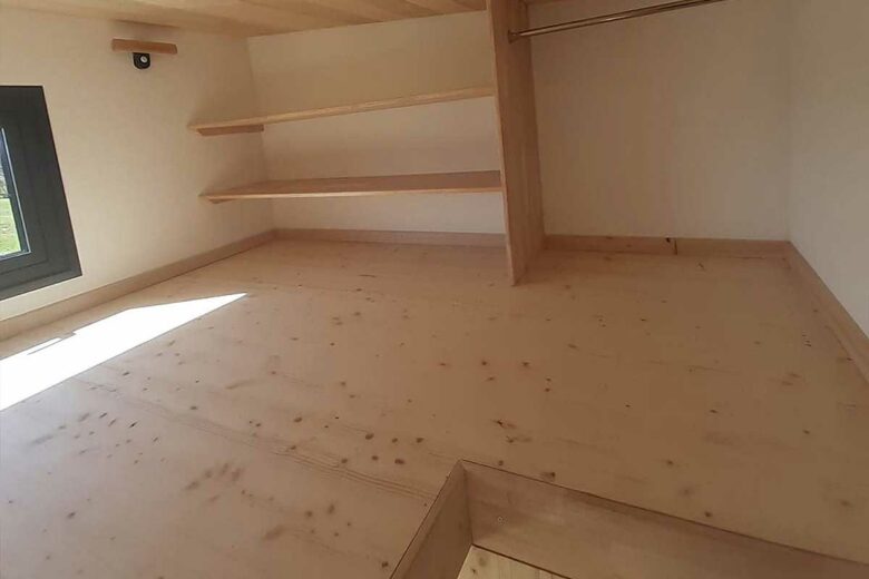 Un espace nuit sur mezzanine.