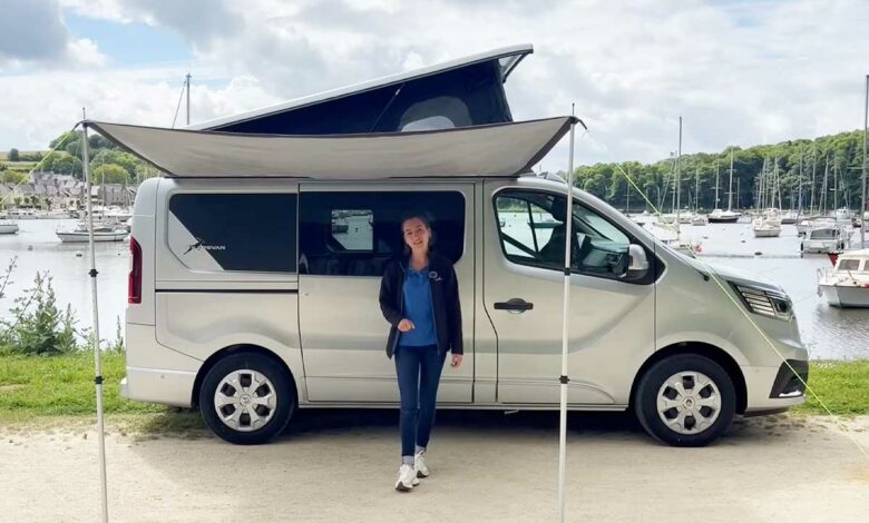 Un mini van tout équipé proposé par Antilope Van.