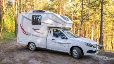 Le camping car Lada Granta.