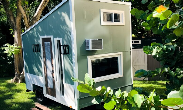 Une mini maison de 10 m².