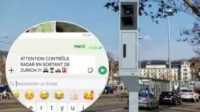 Un radar dans Zurich en Suisse.