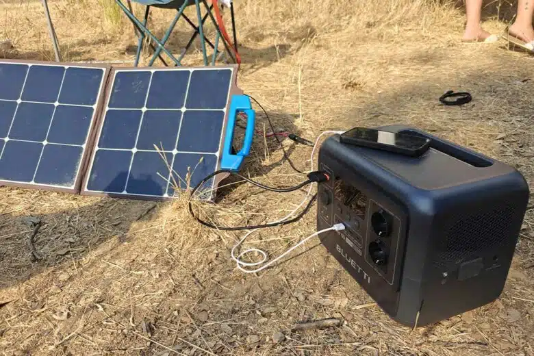 La recharge solaire.