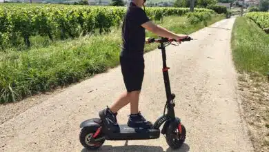 isinwheel® GT2/GT1 Trottinette électrique tout terrain 1200W pour adultes et adolescents
