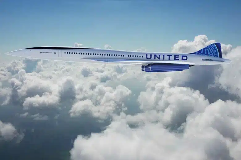 L'Overture, futur avion supersonique.