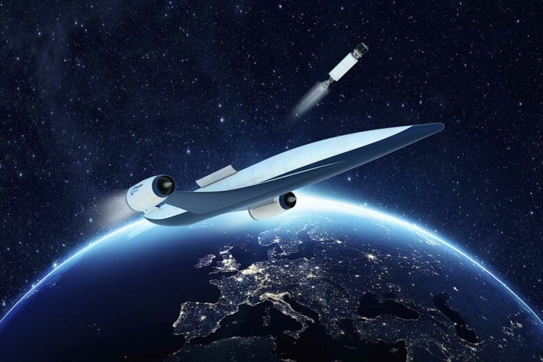 Un engin spatial.