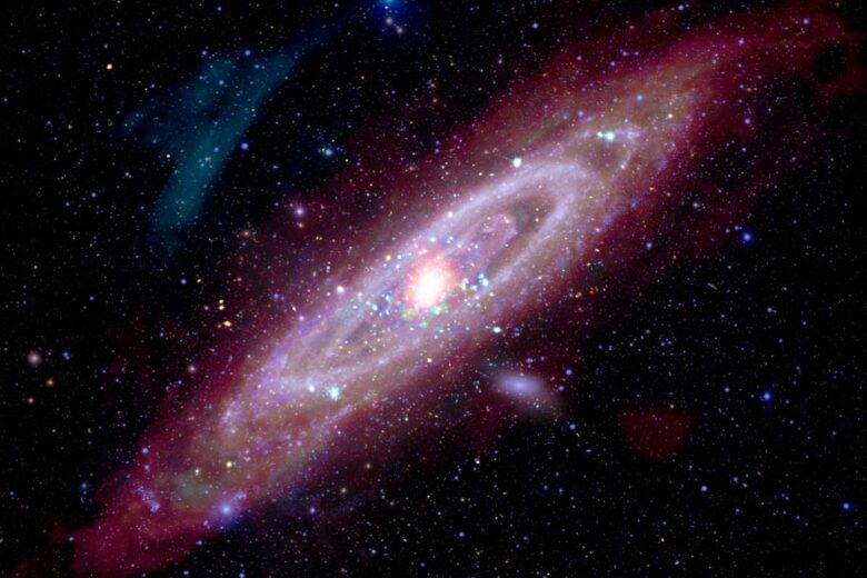 La galaxie Andromède.