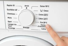 Un mode éco sur le lave-linge.