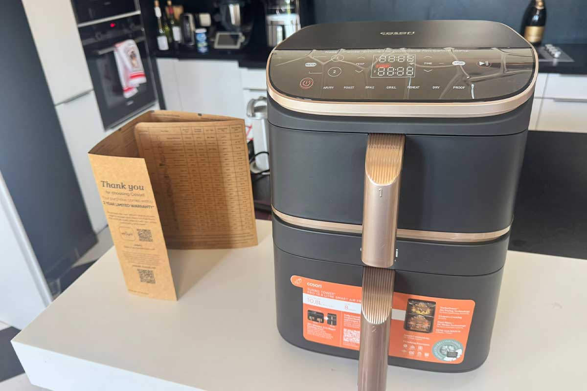 Mon test et mon avis sur le dernier Airfryer de Cosori.