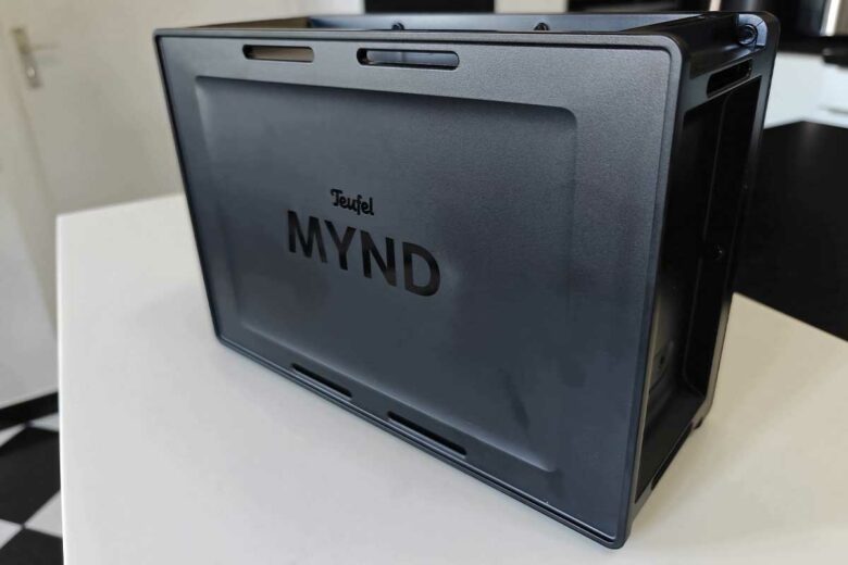 Une enceinte portable endurante.