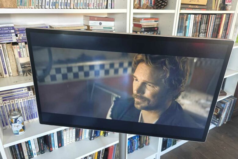 On peut même regarder Netflix.