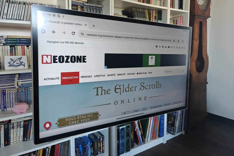 Le navigateur Chrome.