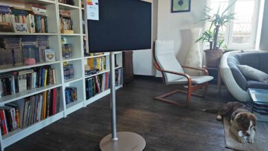 Cliquez pour voir la vue complète Ressources sur la sécurité et les produits F A G Fiche produit THOMSON Go Plus TV 32 Pouces (81 cm), téléviseur Android Portable 4K UHD