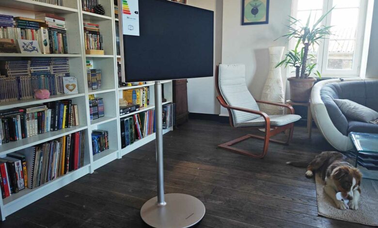 Cliquez pour voir la vue complète Ressources sur la sécurité et les produits F A G Fiche produit THOMSON Go Plus TV 32 Pouces (81 cm), téléviseur Android Portable 4K UHD