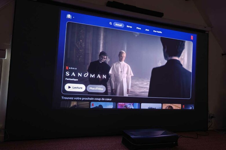 Un test sur un épisode de la saison 2 de Sandman (que je recommande).