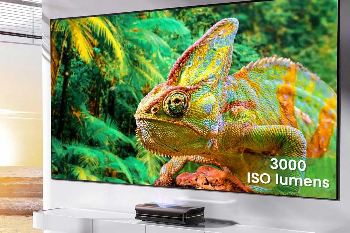 AWOL VISION LTV-3500 Pro Vidéoprojecteur 4K Ultra Courte Focale