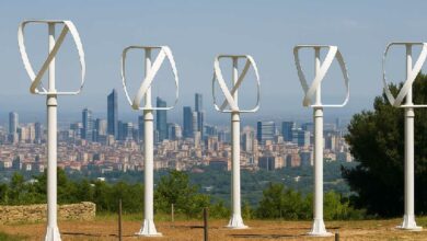 Des éoliennes d'un nouveau genre.